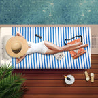 JML Beach Towels Set of 4, Microfiber Bath Towel - Image 8