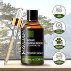 MAYJAM Indian Sandalwood Essential Oils 3.38 FL.OZ Pure Indian Sandalwood Oil - Image 8