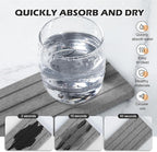 4PCS Stone Drying Tray for Bathroom Sink and Kitchen Counter, Fast Drying - Image 2