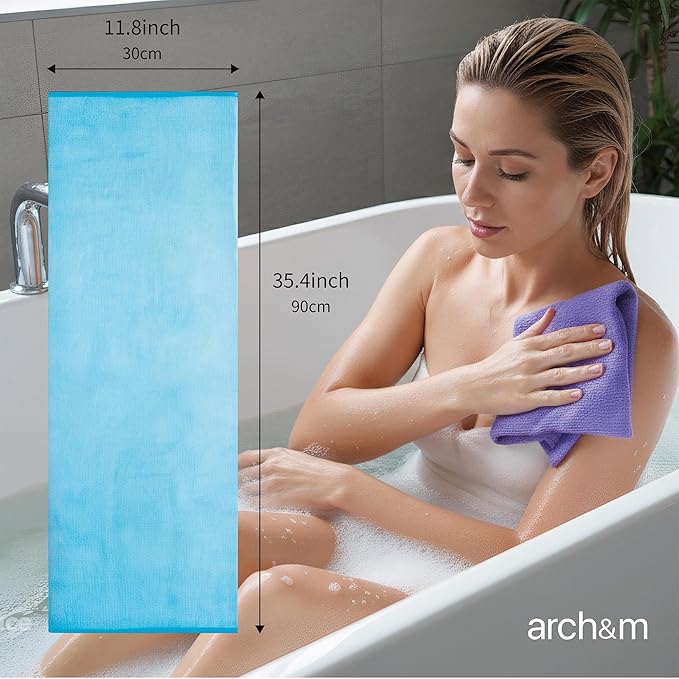 ARCH&M 3 Pack Exfoliating Towel - Image 2