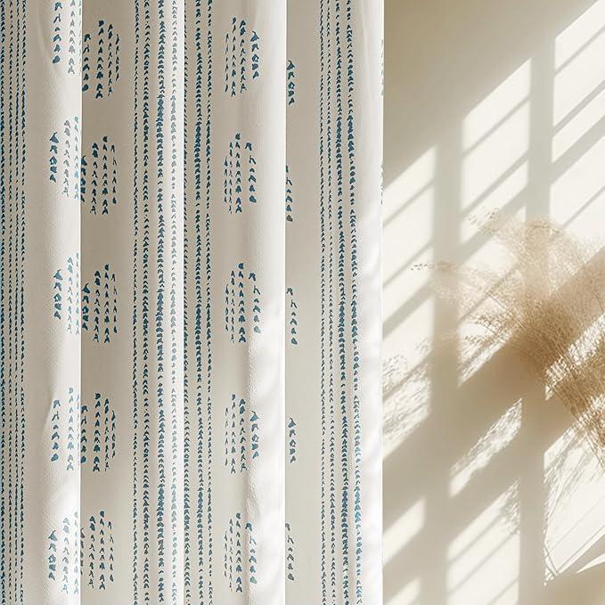 100% Boho Blackout Curtains 84 Inches Long by ugoutry