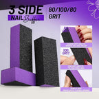 FANDAMEI Nail Care Kit, Nail Buffers and Files, Nail Cuticle Tools Kit - Image 2