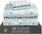 RUVANTI 4 Pcs Cotton Sheets by Ruvanti