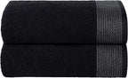 BELIZZI HOME Ultra Soft 2 Pack Oversized Bath Towel Set, 28x55 inches, 100% by Unknown