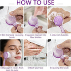 AUEAR, 4 Pack Face Brush for Cleansing and Facial Cleaning - Image 5