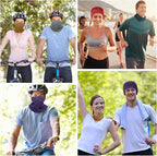 Geyoga 6 Pieces Summer UV Protection Cooling Neck Gaiter Face Clothing Neck - Image 6
