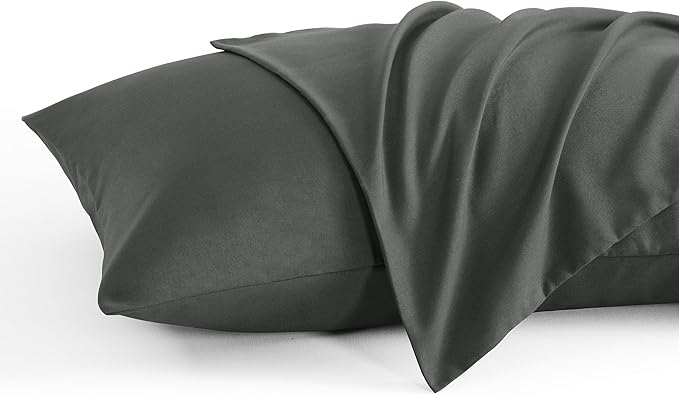NTBAY Queen Pillow Cases Set of 2, 2 Pack Brushed Microfiber 20x30 Pillow Cases by NTBAY