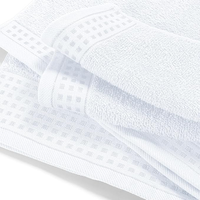 GLAMBURG Cotton 2 Pack Oversized Bath Sheet 35 x 70, Large Bath Sheet, Ultra - Image 2