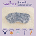 warmies Microwavable Eye Mask for Warmth & Comfort - Image 2