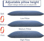DWCN Memory Foam Body Pillow – Cooling Breathable & Supportive Full Length - Image 5
