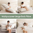 HIGOGOGO Memory Foam Body Pillow, Thickened Large Long Bed Pillow - Image 4