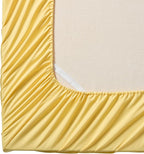 Queen Fitted Sheet Only with Full Elastic & Built in Corner Sheet Straps to - Image 2