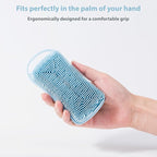 2 PC Silicone Body Scrubber, 2 in 1 Exfoliating Shower Bath Scrubber, Soft - Image 6