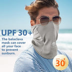 Balaclava Face Mask Sun UV Protection Breathable Full Head Mask - Image 3