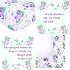 lasoftan Kids Sheet Set Twin Size, Twin Sheet Set - Image 3