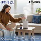 UpNature Breathe Essential Oils Blend Breath Relief Eucalyptus and Menthol Blend - Image 5