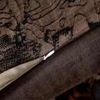 mixinni Duvet Cover Set King, Vintage Opulence Yarn-Dyed Jacquard Double-Layer - Image 7
