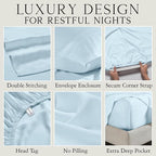 Karissa Mae Cooling Bamboo Viscose King Size Pillowcase Set | 100% FSC - Image 3