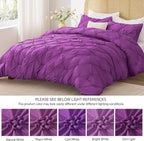 BEDELITE Purple Twin Comforter Set - Image 7