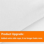 TAIMIT White Queen Size Comforter Set - Image 3