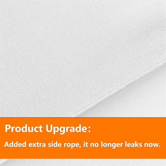 TAIMIT White Queen Size Comforter Set - Image 3