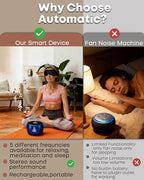 Sound Machine for Sleep, PUVIDJUT M3 Pure Frequencies & Singing Bowl Tone - Image 2