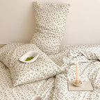 mixinni Boho Floral Girls Duvet Cover Set Twin XL Size Soft Cotton Comforter - Image 6