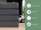 COTTON CRAFT Waffle Luxury Euro Spa Waffle Weave Towel Set - Image 5