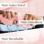 Cotton Hair Towel Wrap for Women/Kids | Quick Dry, Soft & Absorbent 420 GSM - Image 3