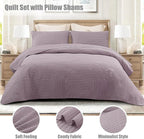 Whale Flotilla Ultra Soft California King Quilt Bedding Set, Lightweight - Image 2