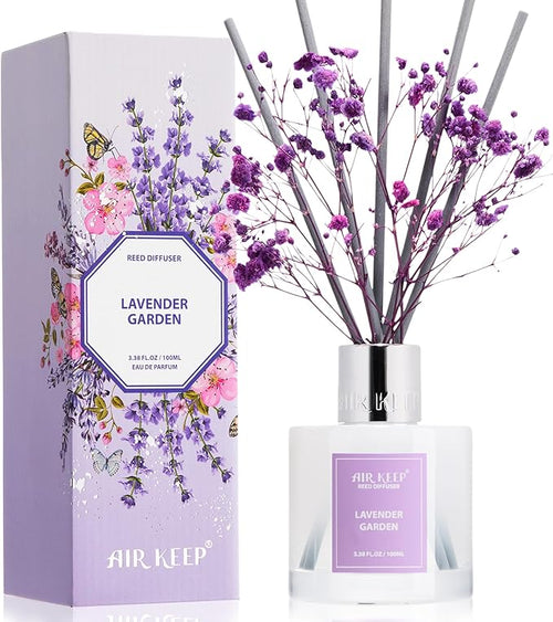 Airkeep Reed Diffuser Set, 3.38 fl oz by Airkeep