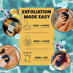 GOSHI Exfoliating Shower Sponge - Image 7