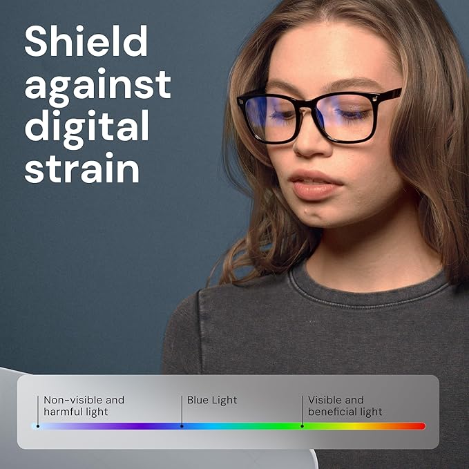 Gaoye Matte Black Blue Light Glasses - Image 5