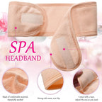 Hoteam 30 Pack Spa Headband Facial Esthetician Hair Wrap - Image 3