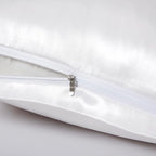 Satin Pillowcases with Zipper （20x36）, King Size Pillowcases Set of 2 - Image 4