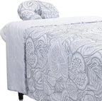 ForPro Premium Designer Microfiber 3-Piece Massage Sheet Set, Island Tranquility by ForProProfessionalCollection