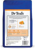 Dr Teal's Salt Soak with Pure Epsom Salt, Glow & Radiance with Vitamin C & - Image 12