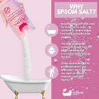 Eco Bath London Balance and Calming Epsom Salt Bath Soak – Tube 2.2 LB | Made - Image 5