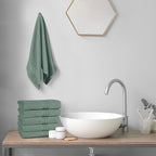 Belizzi Home Ultra Soft 6-Piece Hand Towel Set 16x28-100% Ringspun Cotton - Image 5
