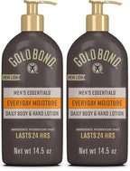 Gold Bond Men's Essentials Everyday Moisture Daily Body & Hand Lotion by GoldBond