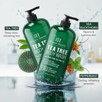 Botanic Hearth Tea Tree Body Wash 2Pack, - Image 2