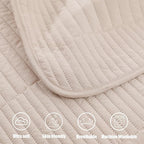 Whale Flotilla Ultra Soft California King Quilt Bedding Set, Lightweight - Image 9