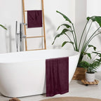 Ultra Soft 3 Pack Cotton Towel Set, Contains a Bath Towels 28x55 inch, a Hand - Image 5