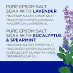 Dr Teal's Pure Epsom Salt, Lavender & Eucalyptus Duo Bundle, 3 lbs - Image 8