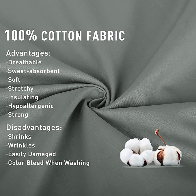 Sunflower Twin Fitted Sheet, 1-Piece Deep Pocket Fitted Bottom Sheet 15" - Image 5