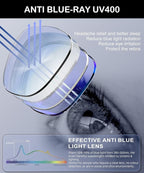 ANYLUV Blue Light Glasses for Men, Lightweight Computer Gaming Glasses - Image 7