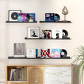 Fun Memories Picture Ledge Shelf, 36 Inch Floating Shelves Set of 2, Nursery - Image 2