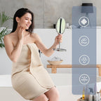POLYTE 430 GSM Microfiber Oversize Quick Dry Lint Free Bath Towel, 60 x 30 in - Image 6