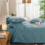 JELLYMONI Cotton Duvet Cover Cal King Size - Image 7