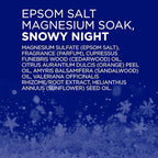 Dr Teal's Epsom Salt Magnesium Soak, Snowy Night, 3 lbs - Image 7